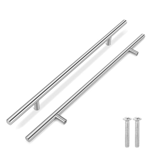 Manijas para cajones de cocina Flexzion de níquel cepillado para un agarre cómodo y duradero 2