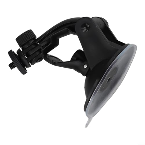 Auto-DVR-Halterung mit Saugnapf für Hero 3+/3/2/Action Cam, verstellbare um 360 Grad drehbare Halterung, ABS-Material, schwarz