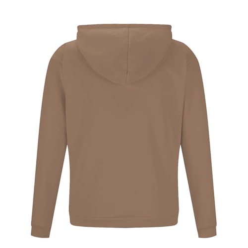 Hoodies for Men Big And Tall Long Sleeve Hooded Sweatshirt Outdoor Casual Loose Fit Pullover Fall Winter Clothes 20253