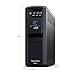 CyberPower CP1350PFCLCD PFC Sinewave UPS Battery Backup and Surge Protector, 1350VA/880W, 12 Outlets, AVR, Mini-Tower; UL Certified