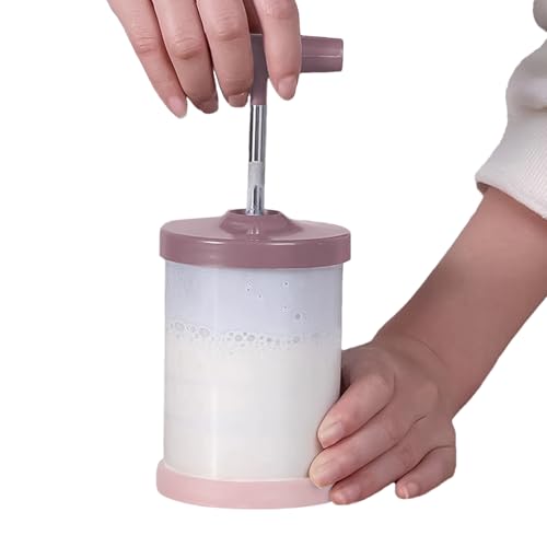 Gourmet Cream Maker – Manual Cream Whipper with Comfort Grip, Stainless Steel Dispenser | Baking Accessories for Kitchen, Handheld Whipped Tool for Salad, Dessert Toppings and More