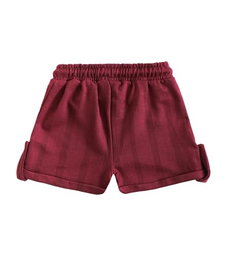 Image of YUV Multicolor Solid Cotton Blend Shorts for Girls, Pack of 2