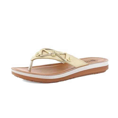 Mule infradito femme inblu sable pour vos journées d'été et sorties décontractées