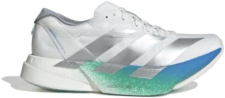 adidas gazelle silver green womens adidas Women's Adizero Adios Pro 4 White/Beam Orange / 7 / B main image 1