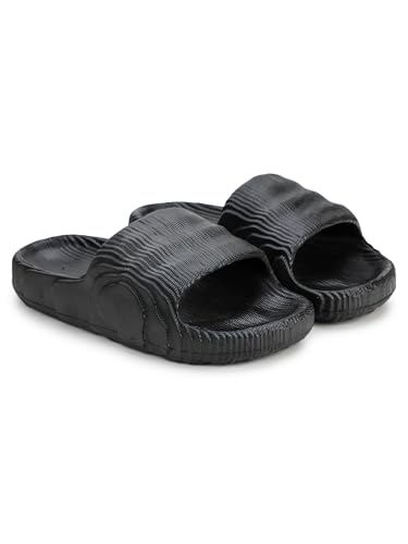 Image of Greentech Men Casual Flip Flop Sliders | Stylish Trendy Lightweight Slides | Casual & Comfortable Waterproof Slides | For Everyday Use