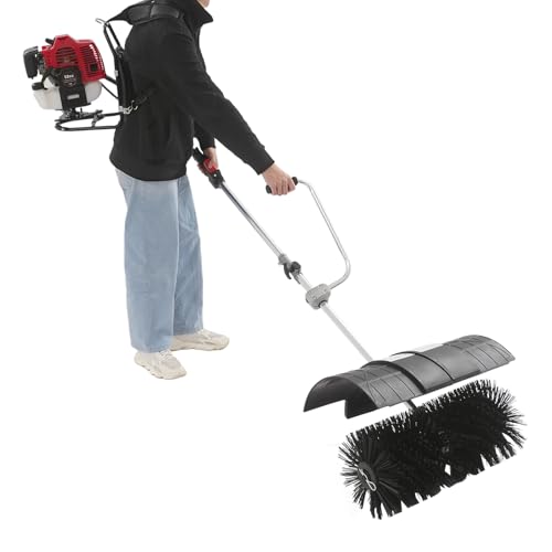 52CC Backpack Gasoline Garden Sweeper Machine, 2.3HP