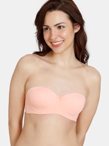Image of BEWILD Women Balconette Bra | Lightly Padded Comfort | Soft Breathable Cotton Fabric | Seamless Design | Wirefree Comfort | Supportive Fit | Stylish Underwear