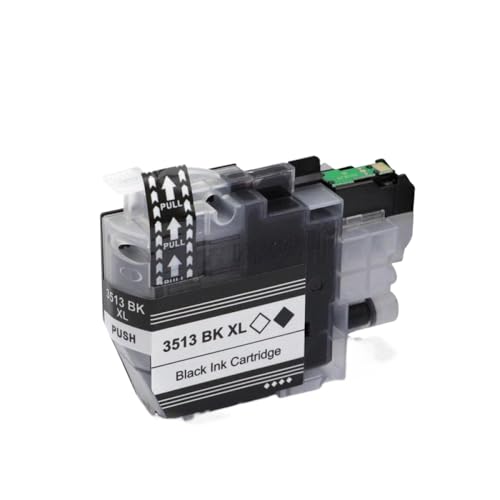 Cartouche LC3513 noire pack de 4 remplacement longue duree pour MFC-J690DW