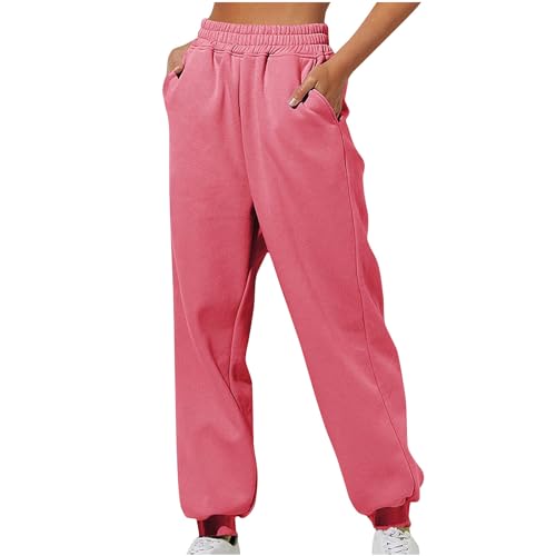 Firzero Sweatpants Women Baggy High Waisted Joggers with Pockets 2024 Fall Y2k Athletic Jogger Pants Casual Lounge Trousers