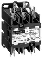 Square D 8910DPA43V09 Contactor, Definite Purpose, 600VAC, 40A, 3 Pole, Non Reversing, 208/240VAC,