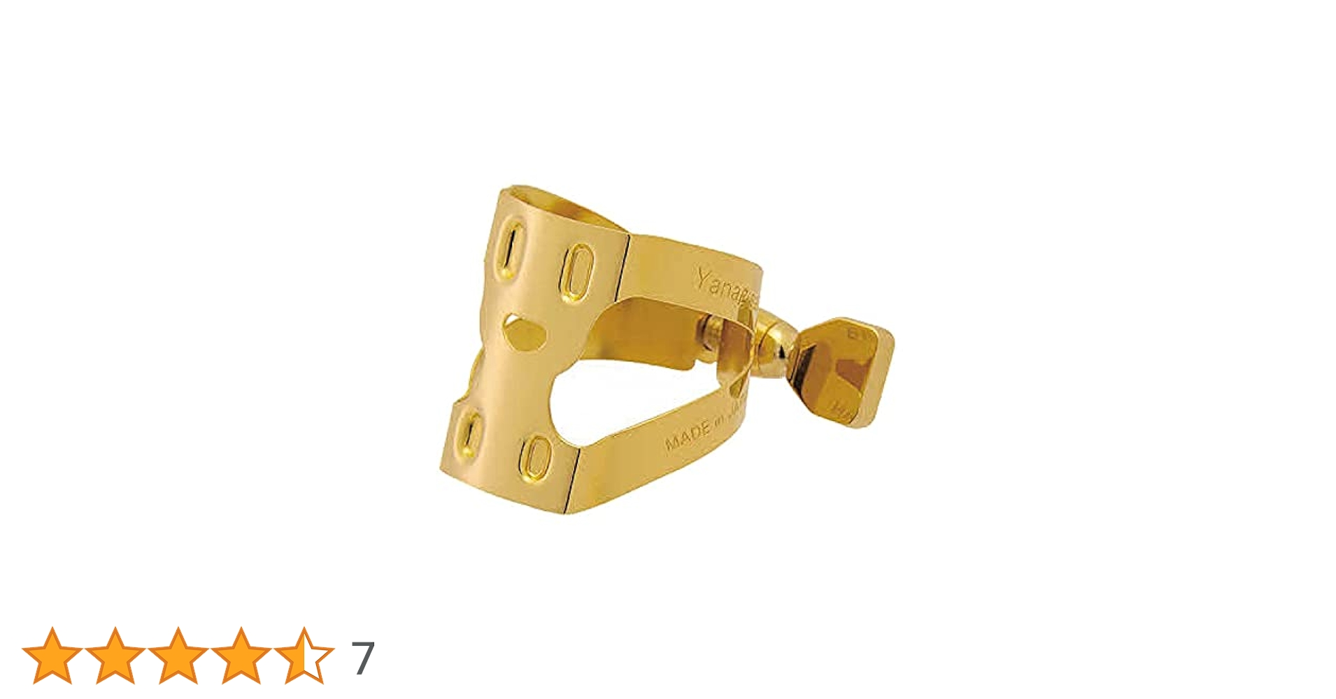 【テナー用】ヤナギサワ　エボナイト TC180＆ヤニー　ニコちゃん リガチャー YANAGISAWA Yany Ligature テナーサックス用 ヤニー・ニコちゃん