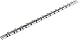 BGS Aufsteckschiene mit 15 Clips - 6,3 mm (1/4)