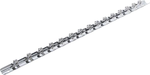 BGS 2120 | Rail pour douilles 15 clips | 6,3 mm (1/4
