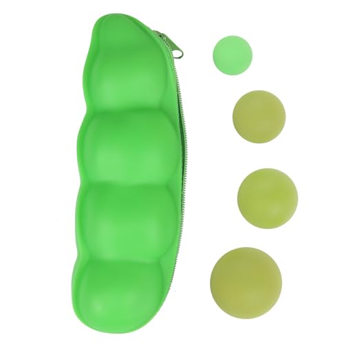 HATYDF Silicone Massage Lacrosse Balls Set - Small Hard Myofascial Release Balls for Feet Hands Neck Yoga Deep Tissue Muscle Mobility Massage (4-Pack)