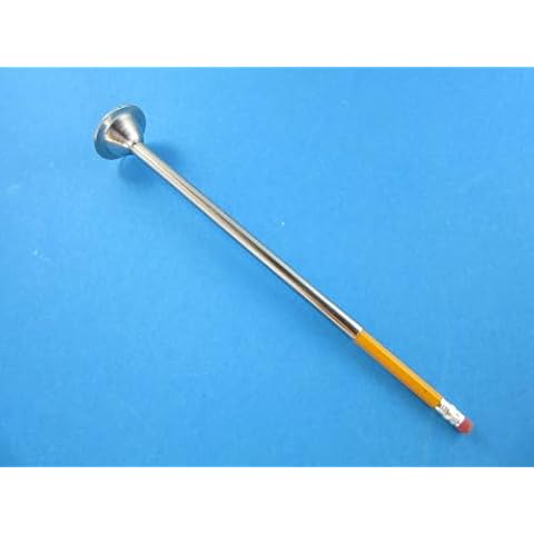 EXTRA long 3/8" snack stick tube horn for sausage stuffers. 2" Base for many standard size LEM Cabelas Northern Tool etc Cover