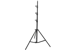 Impact Air Cushioned Heavy Duty Light Stand for Stable and Safe Lighting