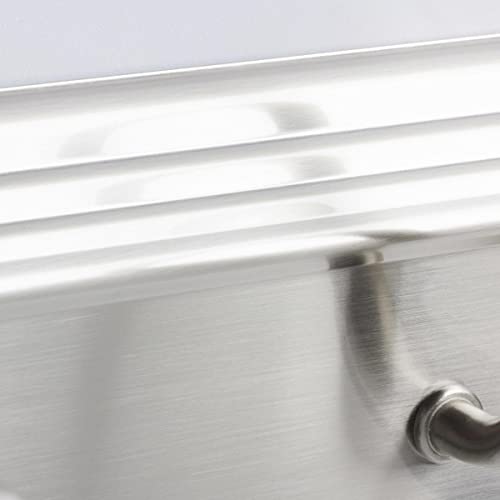 Image of Nuvo 60 /3279 Three Light Vanity, 24 in, Pwt, Nckl, B /S, Slvr