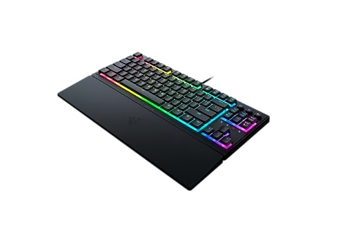 Razer Ornata V3 Tenkeyless - Kompakte Flache Gaming-Tastatur (Mecha-Membran-Switches, Tastenkappen mit Anti-UV-Beschichtung… – Ansicht 8