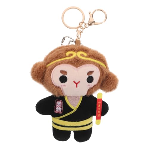 KOMBIUDA Muñeca Goku Negra de Peluche para Niñas Adorable y Suave para Decoración del Hogar y Ocasiones Especiales como Obsequio de Cumpleaños o Jardín