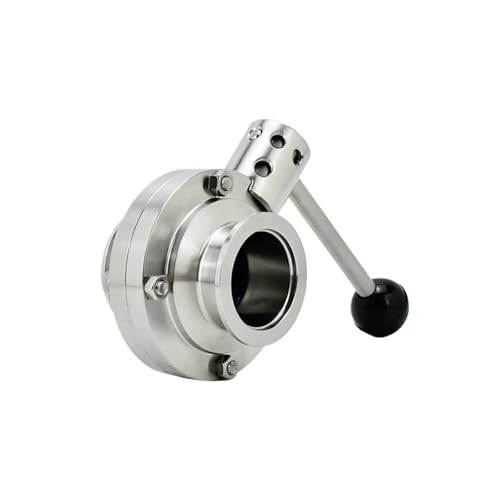 Válvula de vacío KF40 de acero inoxidable SUS 304 con controlador de cierre de flujo 2