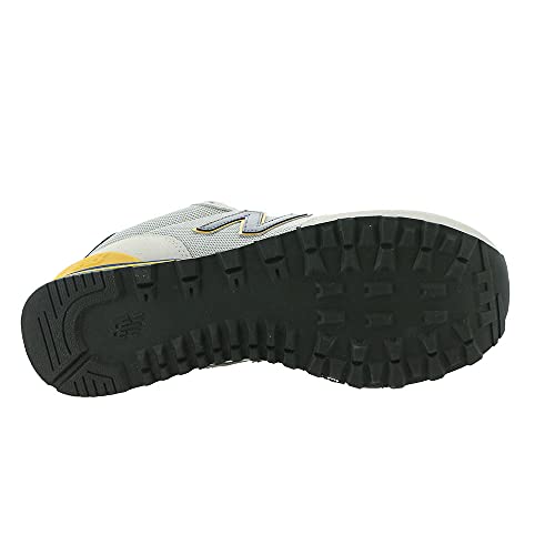 Image of New Balance Men's 515 V3 Sneaker, Rain Cloud /Pigment /Yellow, 10.5 Wide