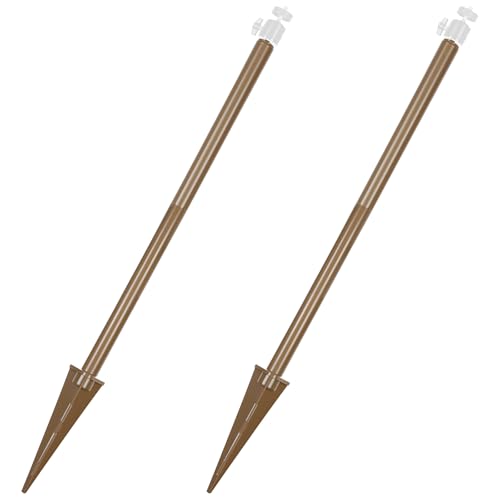 Piquets de trépied caméra extérieur en lot de 2 réglables 106cm - 2