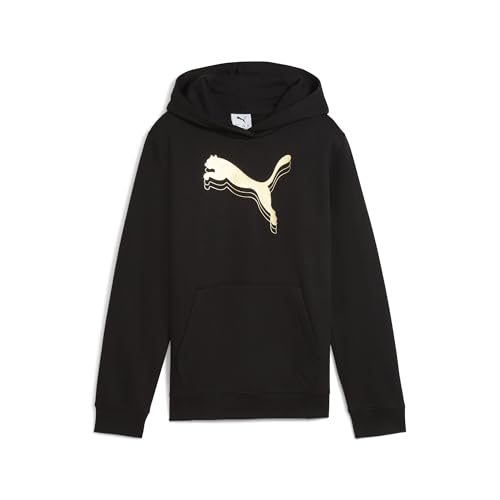 PUMA Girl's ESS Metallic Hoodie FL G Sweatshirt (1er Pack)