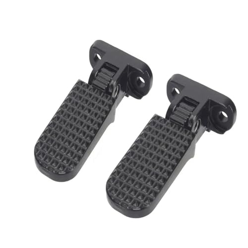 Pédales de vélo électrique pliables avec repose-pieds réglables entraxe 43-51 mm