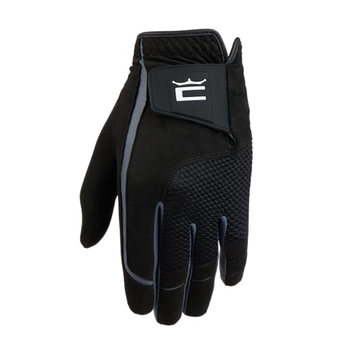 Cobra StormGrip Rain Mens Golf Gloves Pair Black L