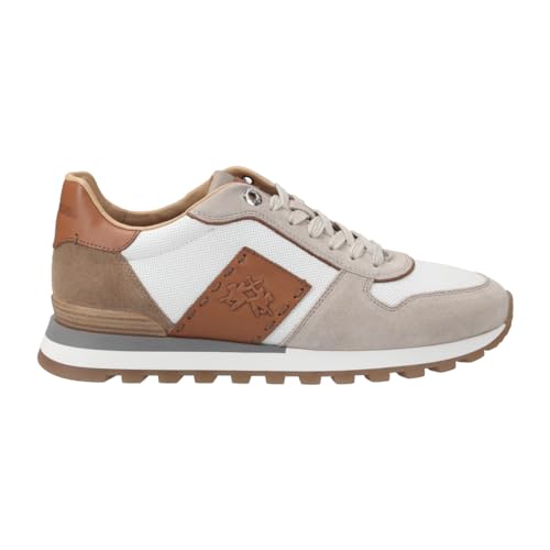 Preisvergleich Produktbild La Martina Sneaker SCARPA UOMO, Rauleder, Beige, Herren EU 44