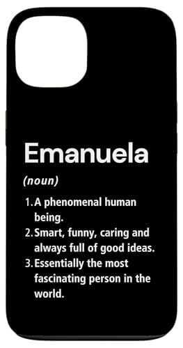 Emanuela Name Definition Funny Dictionary00.20.99 Case for iPhone 13