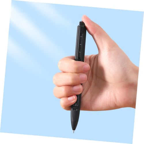 5 bolígrafos con tinta gel negra de punta fina miniatura 6
