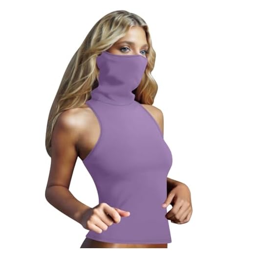 2025 Debardeur Femme Anti UV avec Masque Solaire Veste de Protection Solaire Chemise de Plage Protection UV Tank Top UPF 50+ Léger Respirant Séchage Rapide sans Manches Pullover de Randonnée Pas Cher