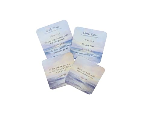 Christian Breath Prayer Cards - 30 Scripture Cards for Encouragement,