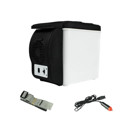 Refrigerador de vehículo ligero portátil de 6 litros con control de temperatura dual para camiones