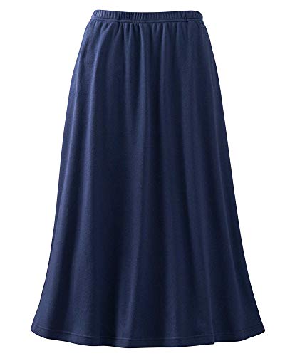UltraSofts Skirt, Dark Navy, Petite XL