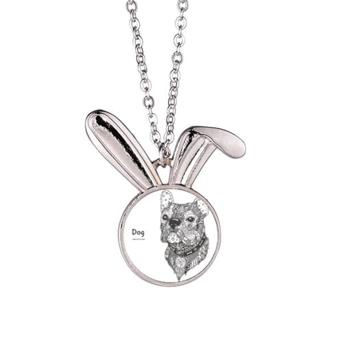 Collier avec pendentif lapin Paint Run Dog Friend - Bijou animal