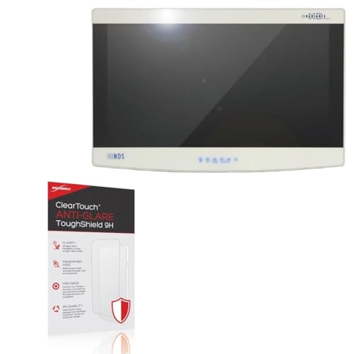 BoxWave Screen Protector Compatible with NDS Radiance FHD Surgical LCD Monitor (26 in) - ClearTouch Anti-Glare ToughShield 9H (2-Pack), Anti-Glare 9H Tough Flexible Film Screen Protector