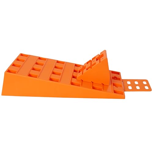 Rampas niveladoras para caravanas 5T, juego resistente para RV con 2 calzas de rueda, niveladores para camper y remolques miniatura 2