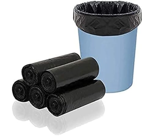 Image of Garbage Bag for Kitchen, Dustbin Bags, Leak-Proof Wastage Bag, Multipurpose Bags for Home, Office, Restaurants, Dry & Wet Trash Bag - MQ-03 - Black (19X21 Inch) (3)