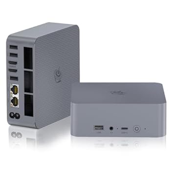 Beelink Mini PC SER5, AMD Ryzen 5 5560U (6C/12T, até 4,0 GHz), 16G DDR4 RAM/500GB M.2 2280 NVMe SSD Mini computador, suporta tela tripla (HDMI+DP+Tipo-C)/4K@60Hz/WiFi 6/BT5.2