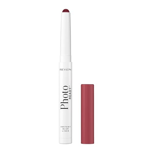 REVLON PhotoReady Blur Liner, der die natĂĽrliche Form der Lippen sichtbar verbessert, Blur-Effekt mit mattem Finish, vollere und weichere Lippen, Farbton 006 Vapor