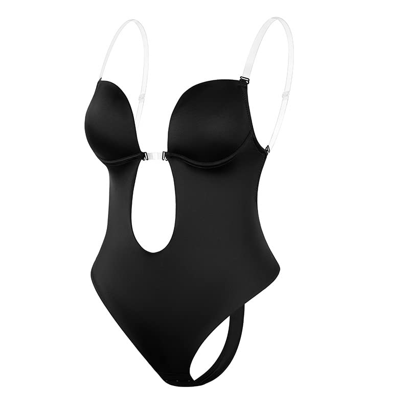 Waist trainer shapewear push up avec décolleté plongeant