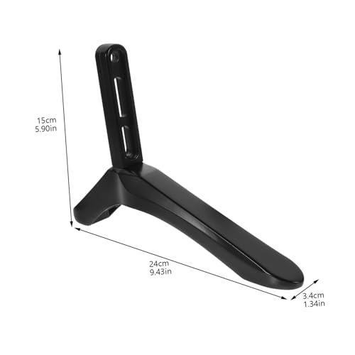 Support TV de table Baluue évite les chutes d'écran avec sa base lourde - 2