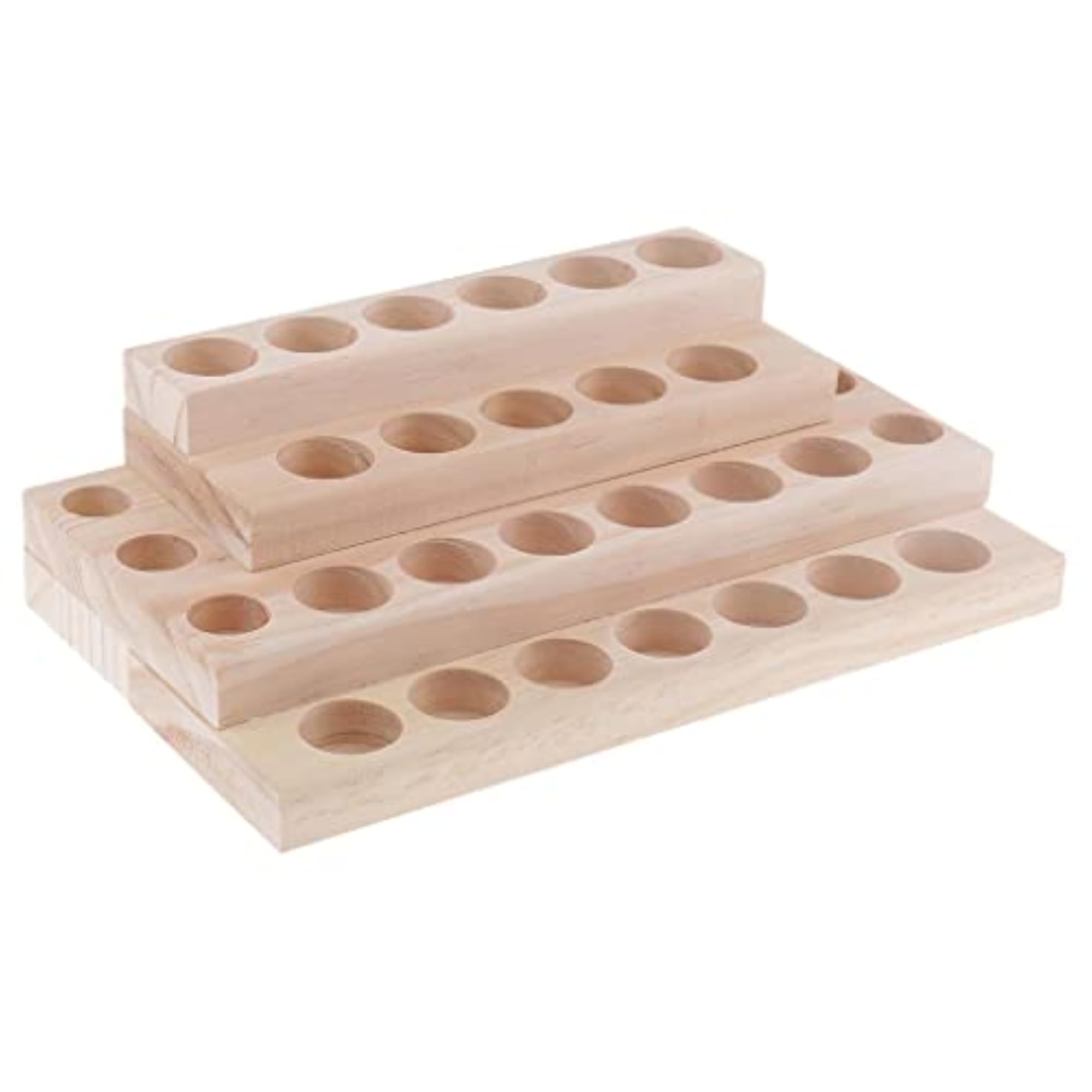 Wooden Essential Oil Display Stand, 30 Bottle Capacity