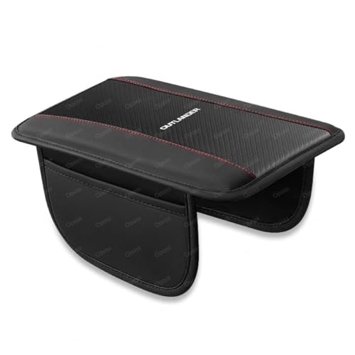 アウトランダー 車用多機能アームレストマット 新型 アウトランダー PHEV Outlander 3代目 GN0W型 2021年〜現行 車アームレスト保護カバー コンソールボックスアームレストパッド 収納ポケット付きアームレストクッション センターコンソー