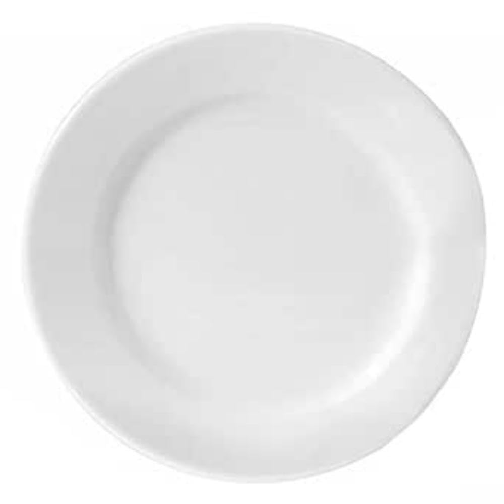 Utopia Titan, K160626-00000-B01006, Winged Plate 10.25" (26cm) (Box of 6) | Vitrified glazing provides high-impact chip resistance and reliable durability in demanding commercial catering venues.