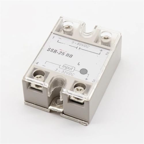 Relais statique monophasé 25DD idéal pour le contrôle de charge CC