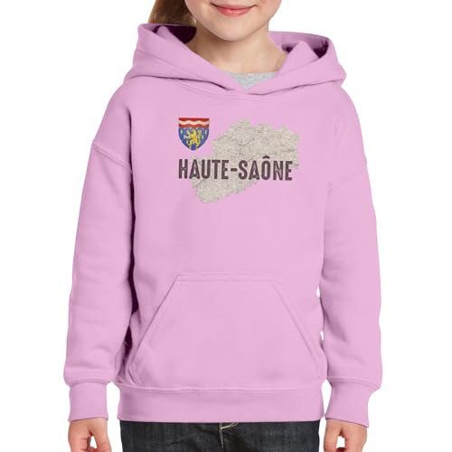 Sweat à capuche enfant Haute Saône 70 finitions premium Bourgogne