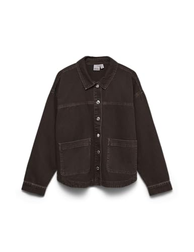 VERO MODA Vmjamie Ls Denim Shacket Mix Ga Noos surchemise casual